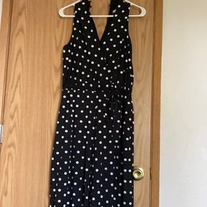 Polka dot jumpsuit